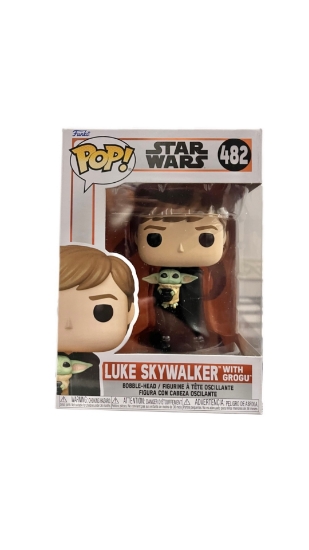 Imagen de Figura de acción Luke Skywalker con Grogu - Star Wars #482