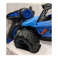 Imagen de Monster cross striker con controlo remoto azul/ Carro de acrobacias azul