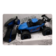 Imagen de Monster cross striker con controlo remoto azul/ Carro de acrobacias azul